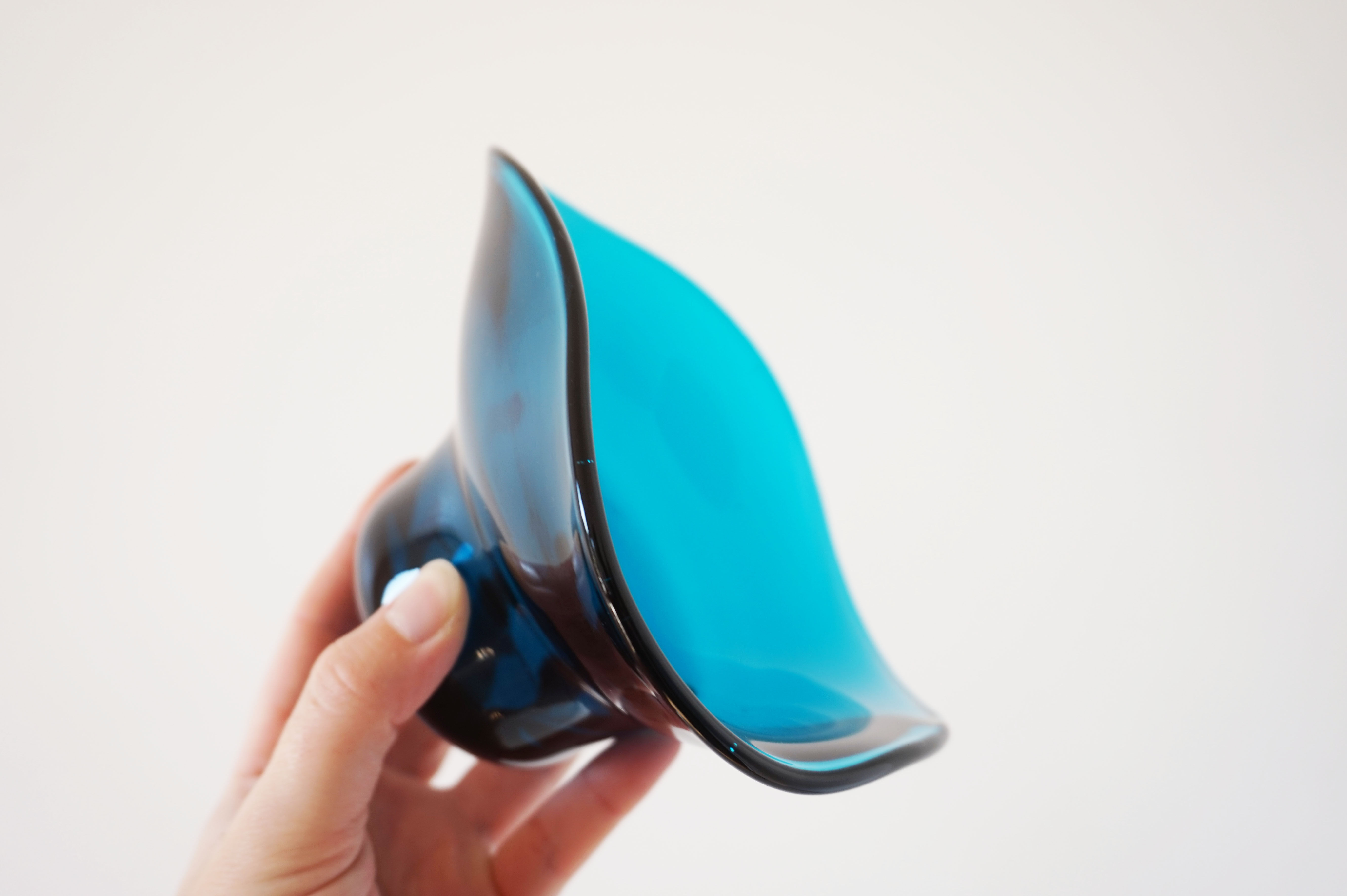 Trinket bowl glass pocket 1960