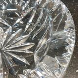 Hand-cut crystal ashtray