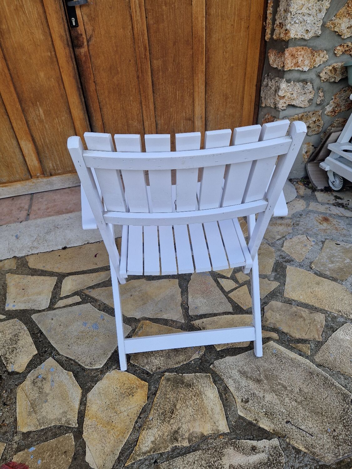 Triconfort vintage folding garden armchair