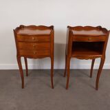 Pair of Louis XV style bedside tables