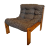 Vintage armchair in pine 1980's