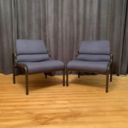A pair of G30 armchairs by Martin Stoll, Germany, 1980s.
