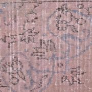 Tapis décoratif en laine noué à la main rose, sku 1917