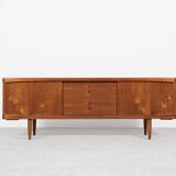 Midcentury Danish sideboard in teak by HW Klein for Bramin 1960s - with the 3 stripes