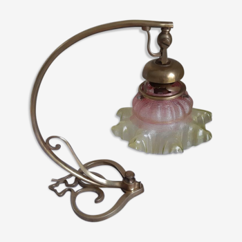 Art deco bronze lamp