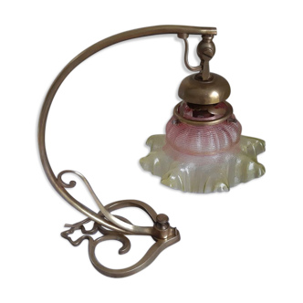 Art deco bronze lamp