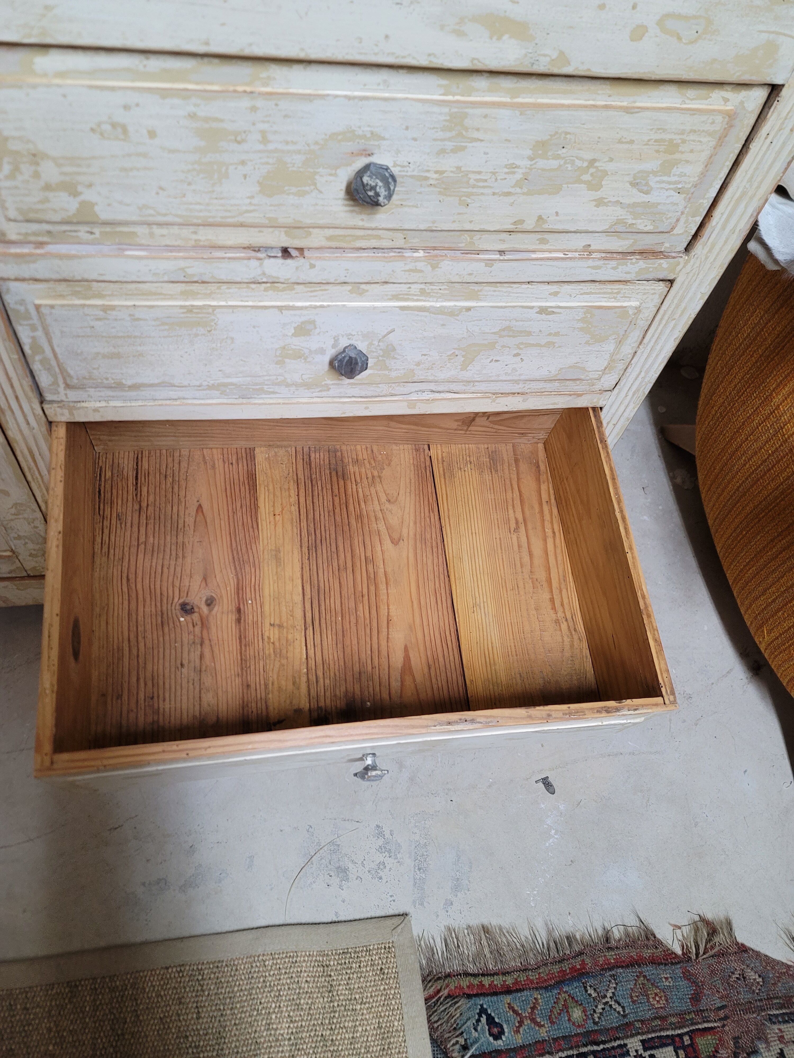 Asymmetrical vintage buffet