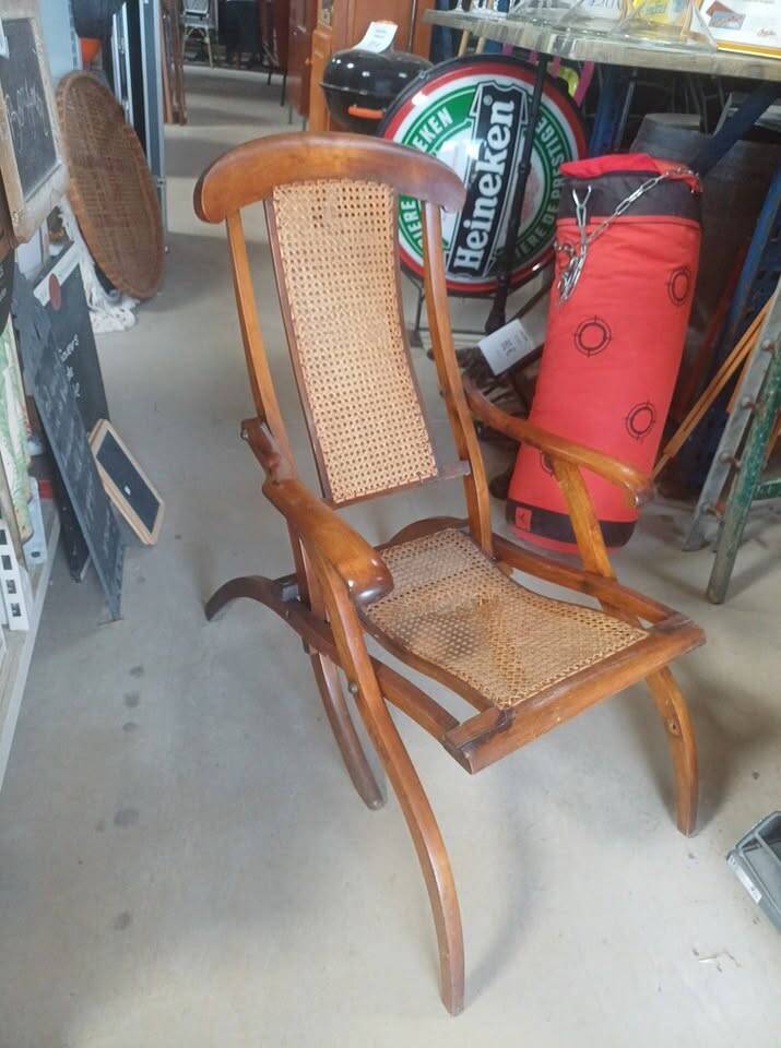 Boat deck lounge chair
