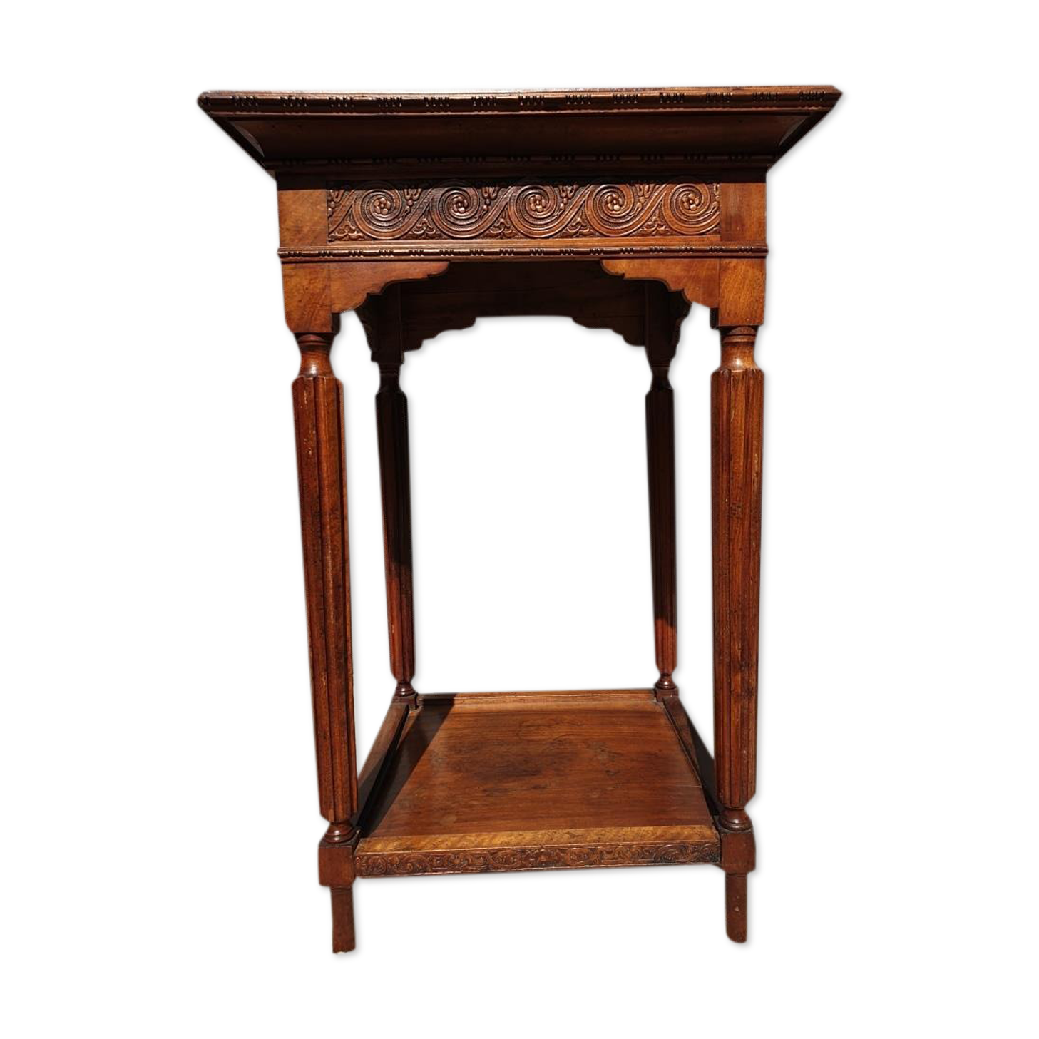 Mahogany harness orientalist décor with Greek friezes