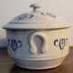 Bouillon/soup tureen/vegetable dish St Uze (ironstone) late 19th century