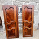 Old wardrobe door