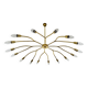 XXL Austrian Brass Chandelier by Kalmar