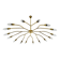 XXL Austrian Brass Chandelier by Kalmar