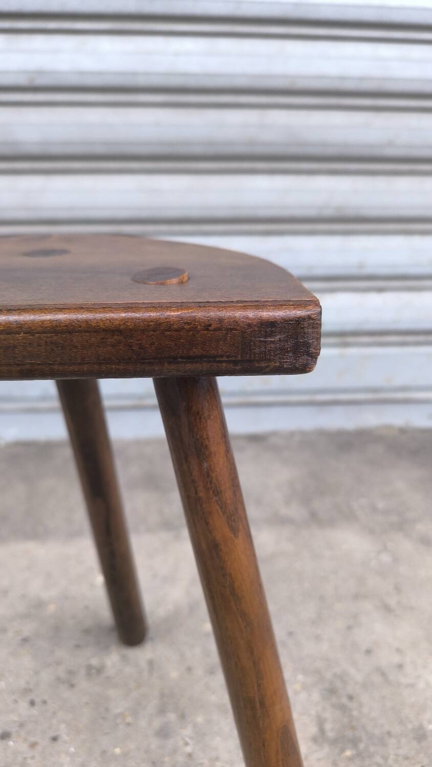 Wooden tripod stool 1960