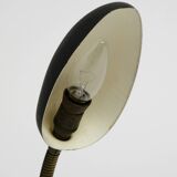 Small 1950s table lamp with metal gooseneck from Gebrüder Cosack Germany