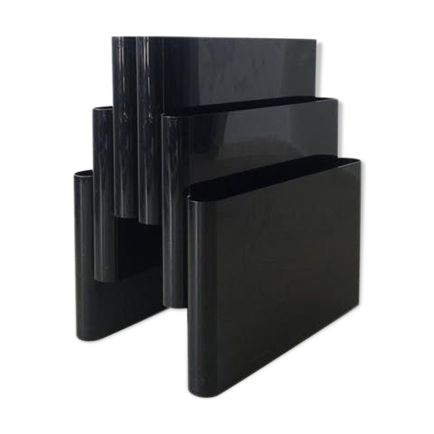 Kartell magazine holder by Giotto Stoppino - 1970