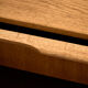 Table de chevet en chêne restaurée