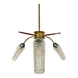 Mid-Century 3 Arm Spider Pendant Light