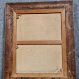 Oil on canvas homage to mad leclercq: orientalist school around 1950