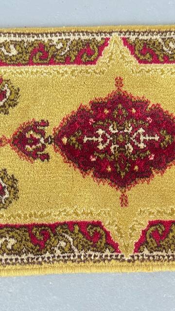 Tapis pure laine vintage