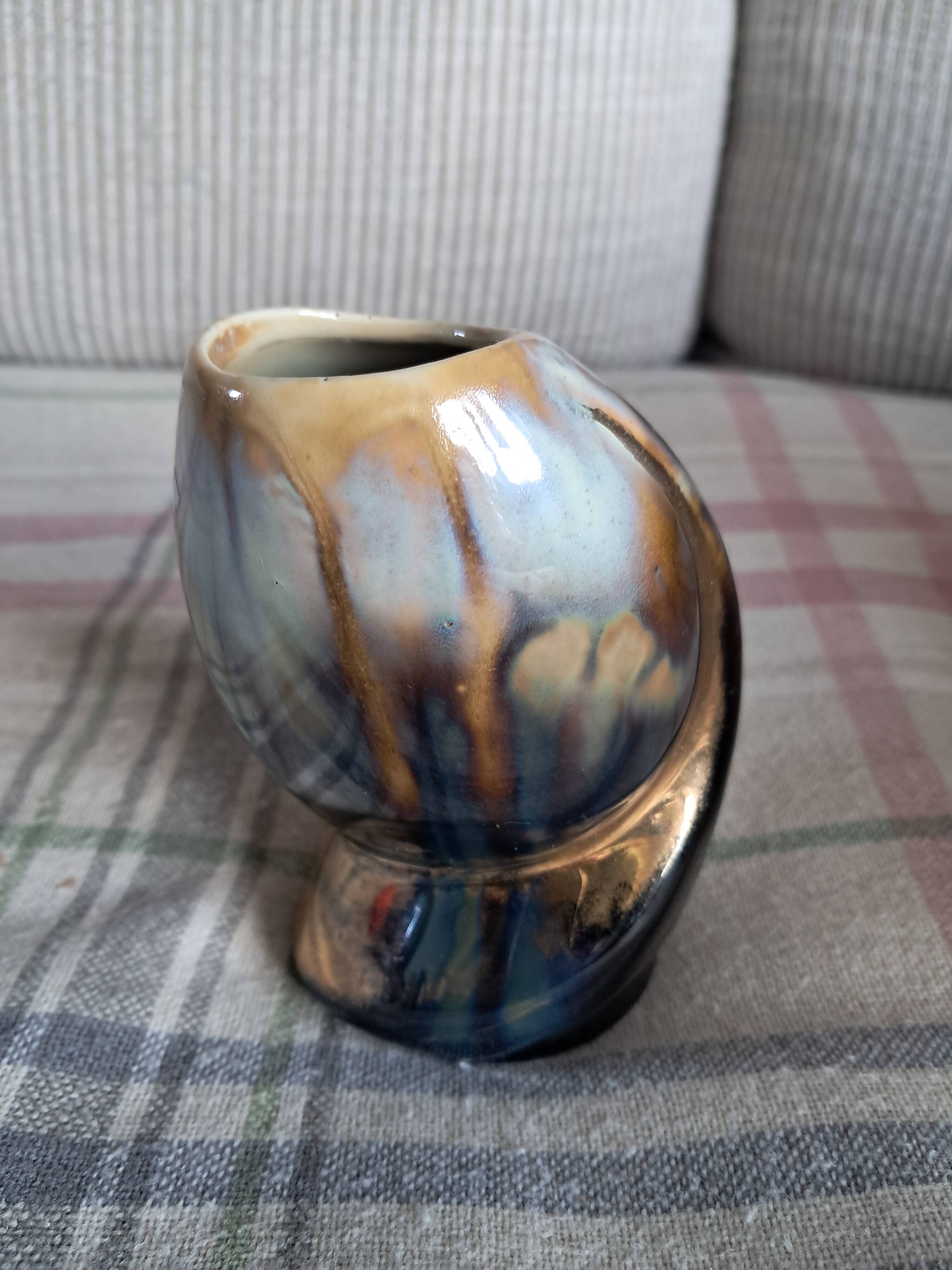 Vase vintage très original signé Vérigord