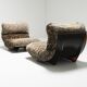 Salon Marsala tissu 'Liberty' par Michel Ducaroy pour Ligne Roset