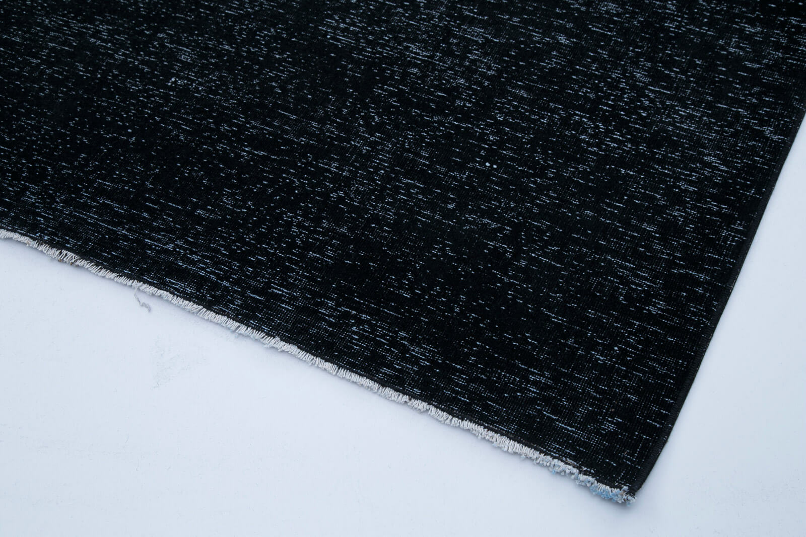 Handmade Persian Overdyed 290 cm x 427 cm Black Wool Rug