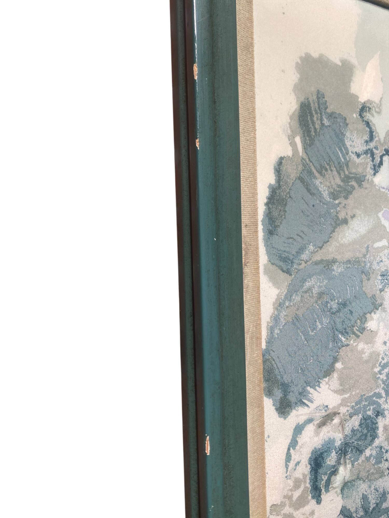 Silk painting signed Marceodol