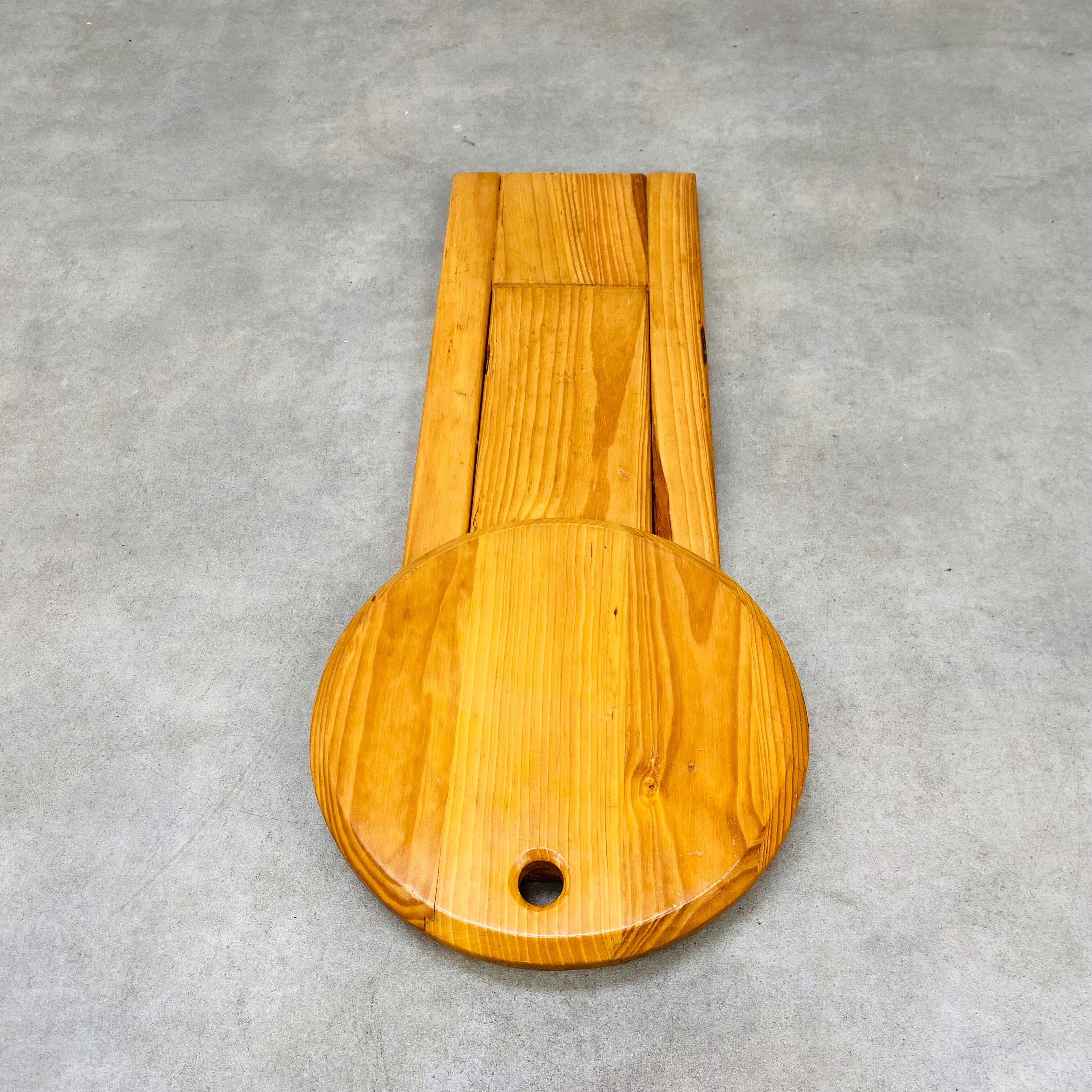 Suzy folding stool by Adrian Reed in pine