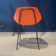 Ensemble de 6 chaises Guariche orange