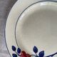 Dessert plates decorated with HBCM roses