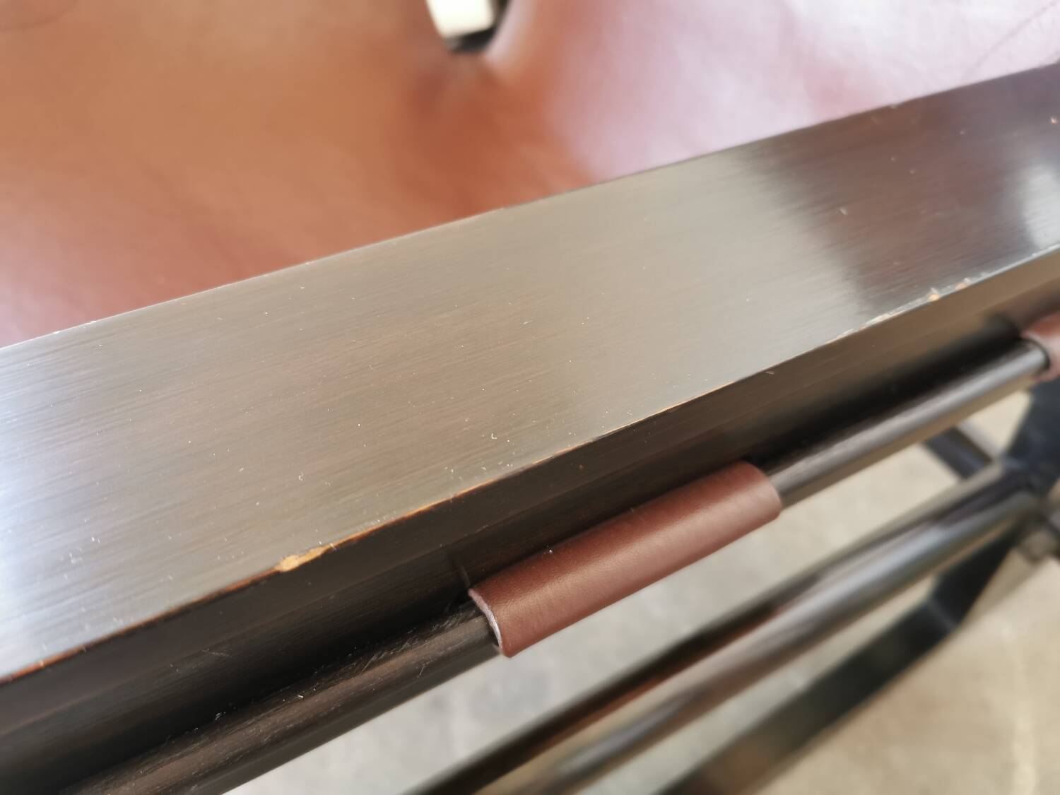 Brutalist rocking chair