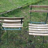 Garden folding chairs