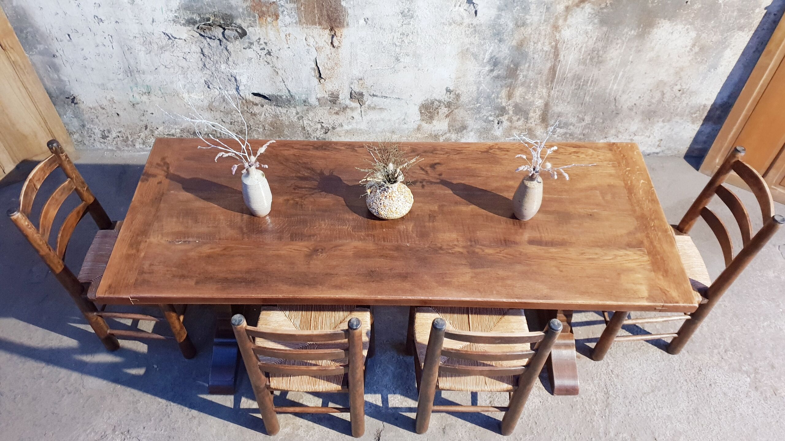 Vintage monastery table