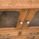 Buffet parisien vitré 1920 bois brut massif