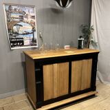 Wine bar cooler oak furniture trade bistro counter