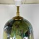 Sculptural lamp in glazed ceramic, Scandinavian style, 1970s.