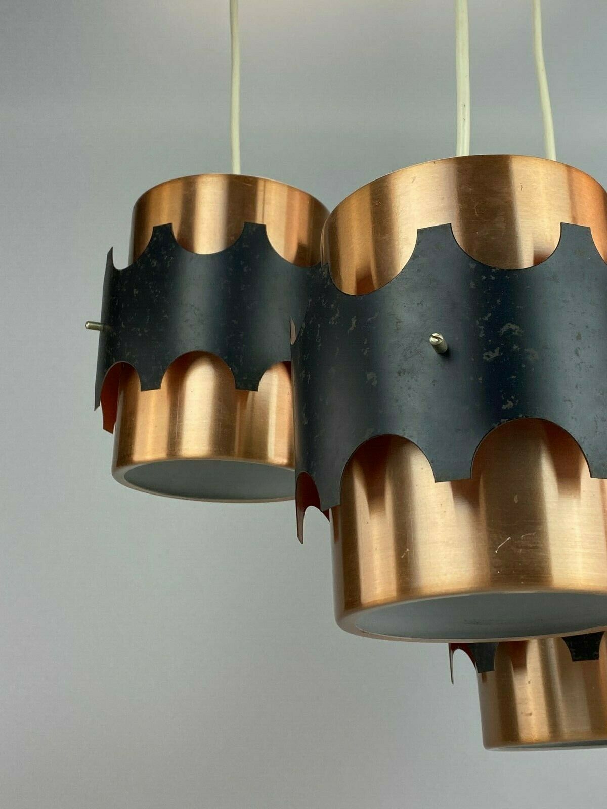 60s 70s lamp light ceiling lamp cascade lamp metal space age design