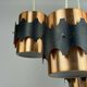 60s 70s lamp light ceiling lamp cascade lamp metal space age design