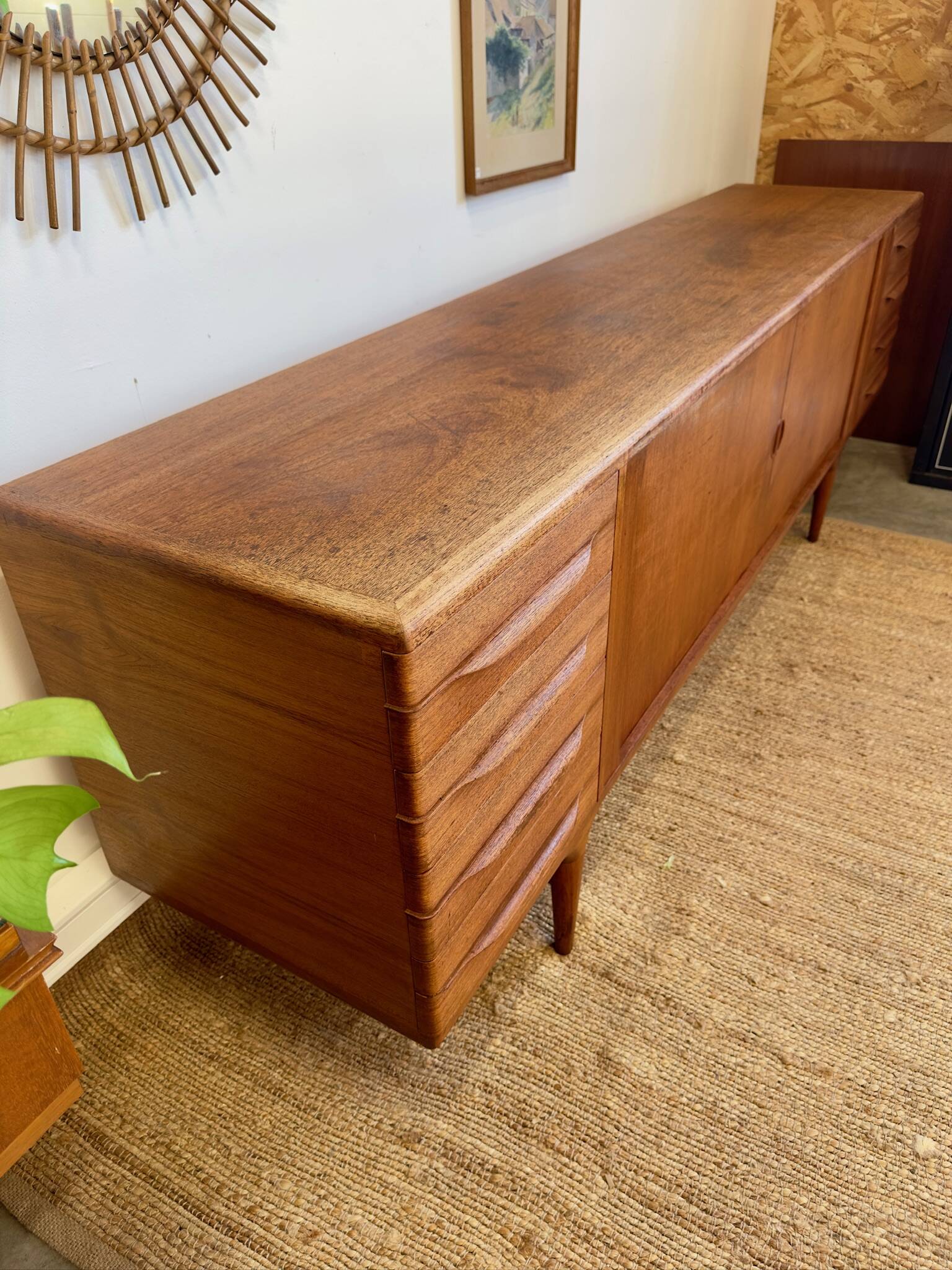 Enfilade danoise U15 par Johannes Andersen pour Samcom (années 1960)