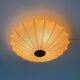 Modern mid-century Cocoon ceiling light by Friedel Wauer for Goldkant Leuchten, 1960s.