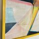 Huile sur toile A. Nobre-Madeira, Abstraction, 1975