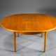 Round teak veneered extendable dining table from G-Plan, 1960s
