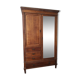 Vintage wardrobe with ice linen and wardrobe