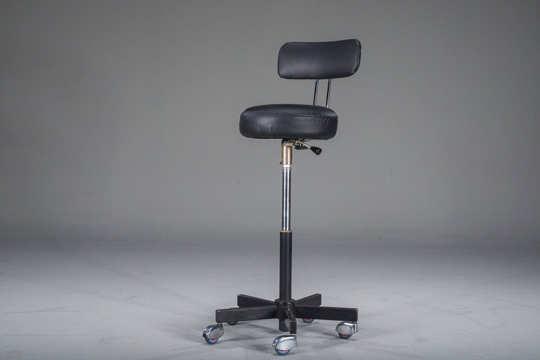 Doctor's swivel stool from Jörg & Sohn Coburg, 1973