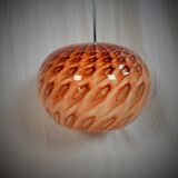 Mid-Century Glass Pendant, 1960's, Germany