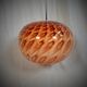 Mid-Century Glass Pendant, 1960's, Germany