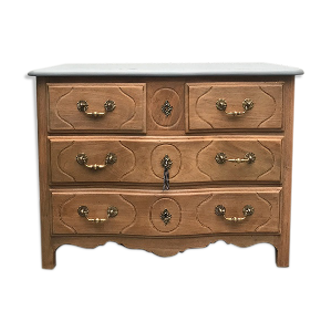 Commode sauteuse de style Louis XV peinte