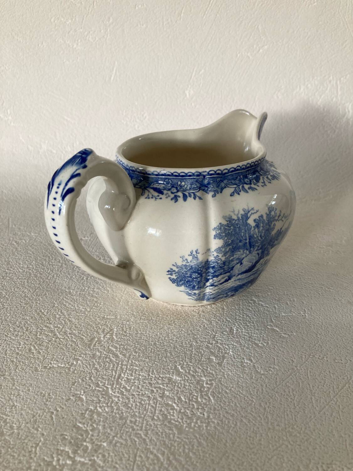 Villeroy and Boch Burgenland blue milk jug