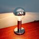 Space Age chrome metal table lamp, 1970s